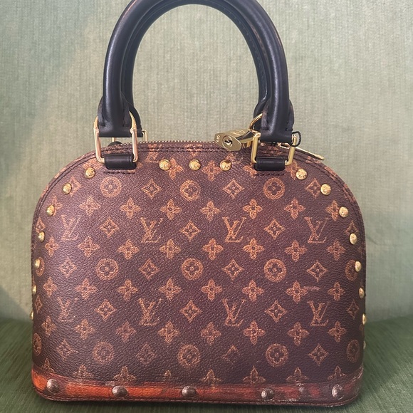 Louis Vuitton transformed monogram time trunk alma bib limited edition rare htf - Picture 12 of 15